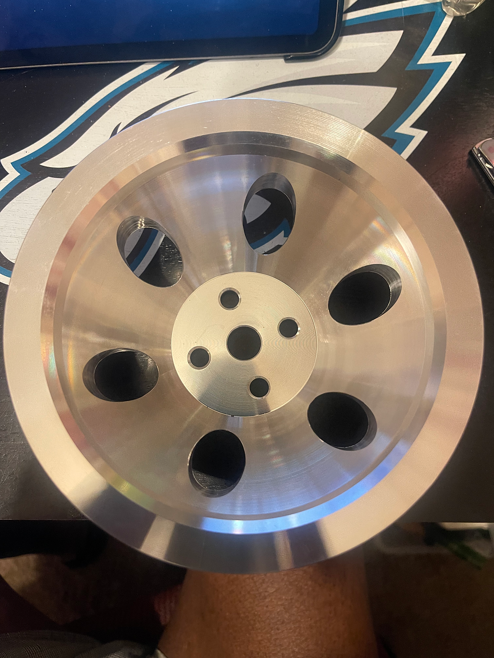 Thumbnail: Aluminum Performance Pulley – Precision Built for Power & Reliability