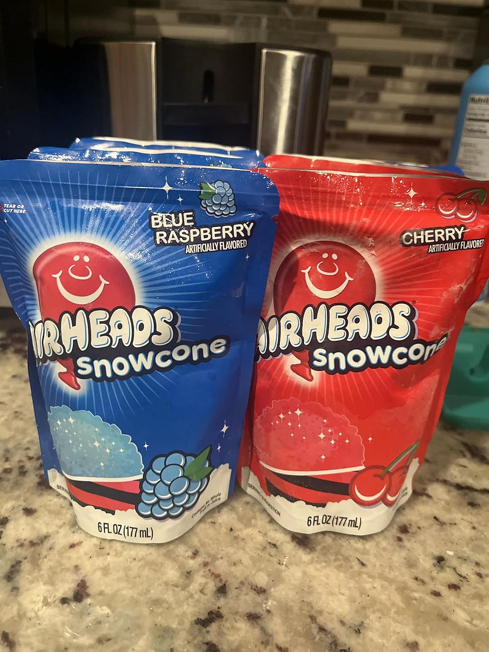 Thumbnail: Airhead snowcone 6 oz stand alone pouches Italian ice