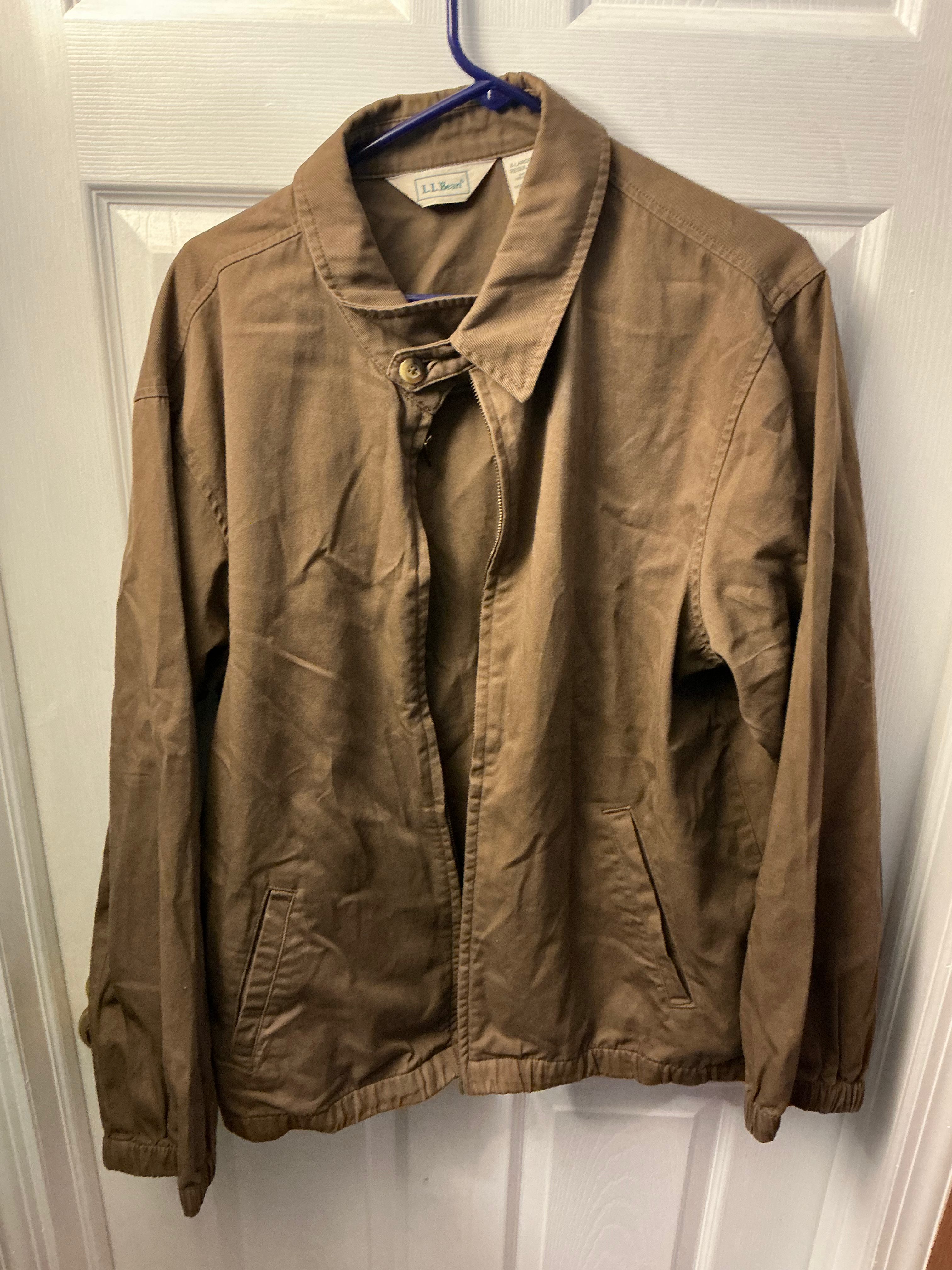 L L Bean brown jacket X-Large 
