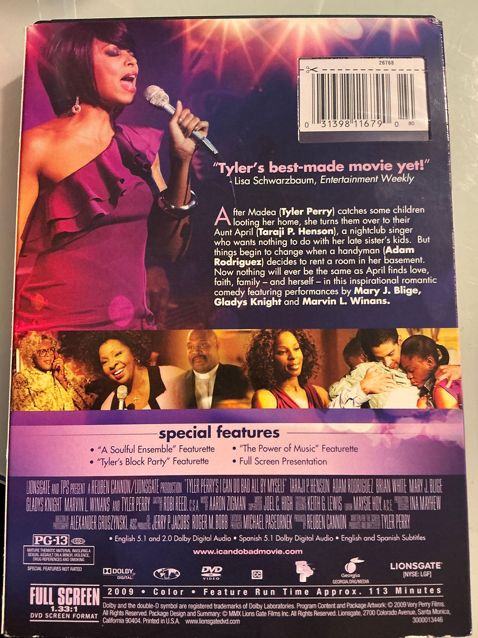 Thumbnail: Tyler Perry’s I Can Do Bad All By Myself (DVD)