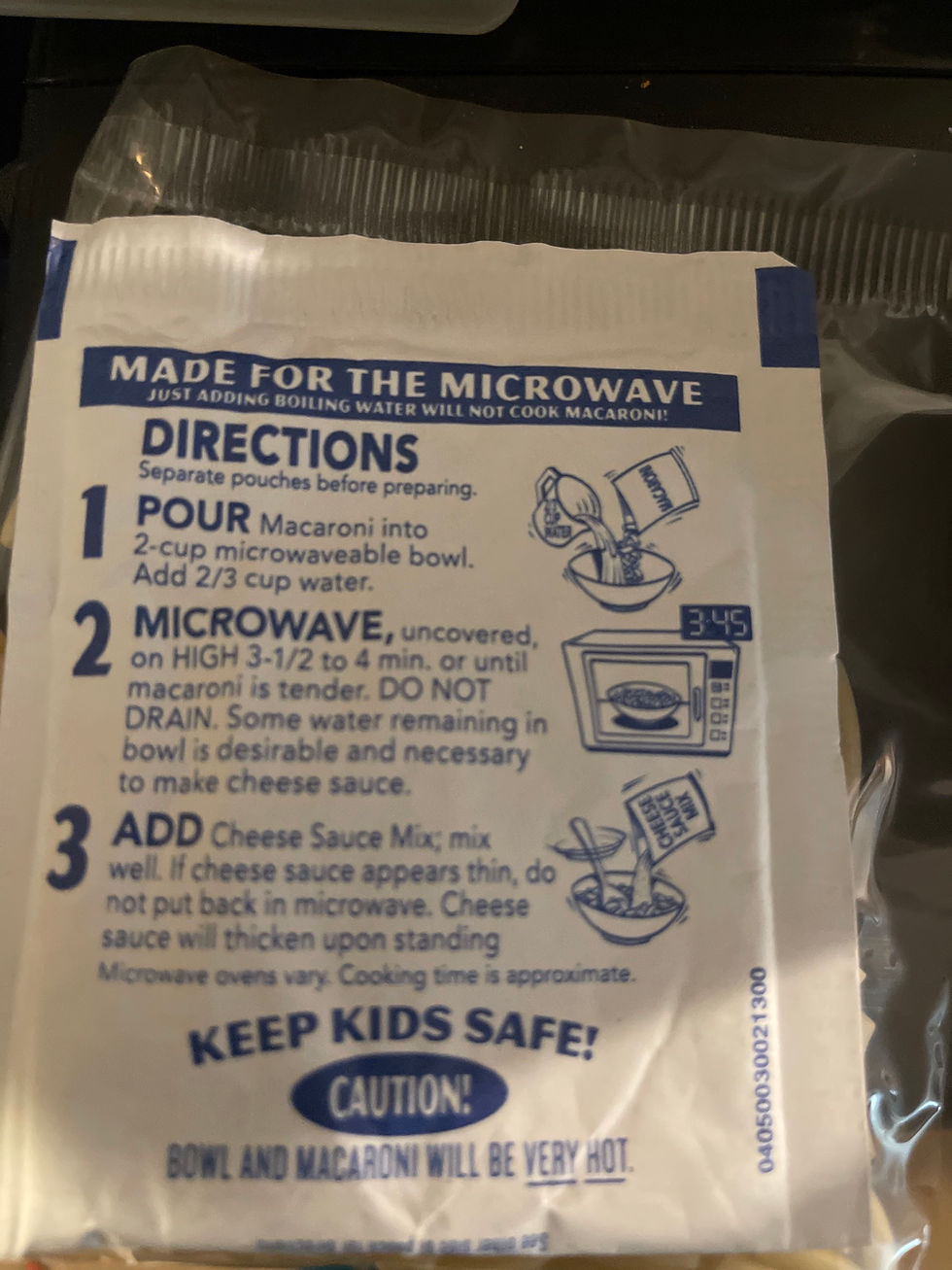 Thumbnail: Kraft Easy Mac Original Mac & Cheese Macaroni and Cheese Dinner Microwavable Din