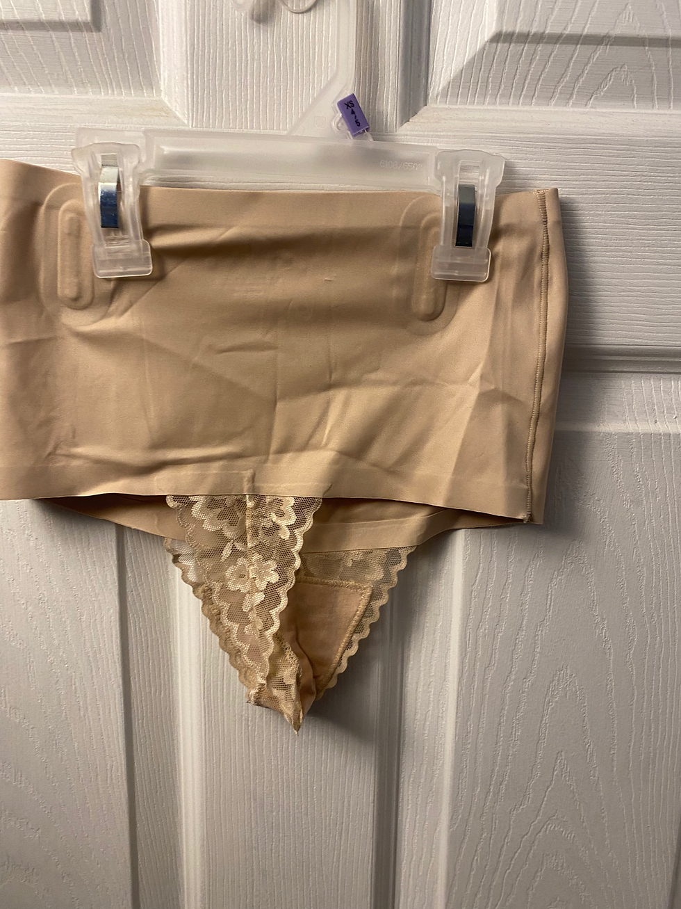 Thumbnail: Thong Shaping Women's High Waist Shaping Panties With Lace Lace Shaping Underwea