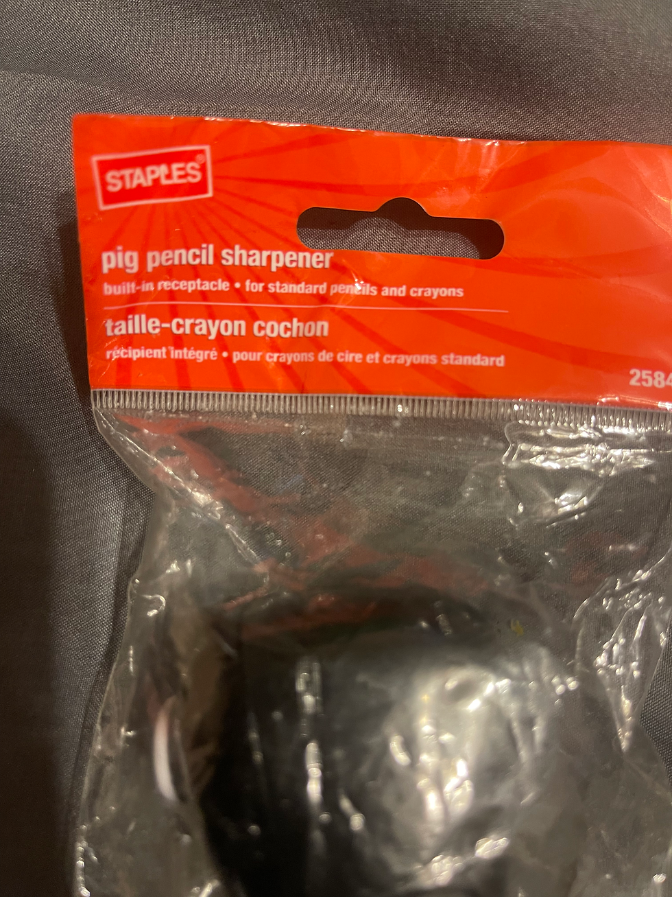 Thumbnail: 🐷 Staples Pig Pencil Sharpener – 50¢ 🐷