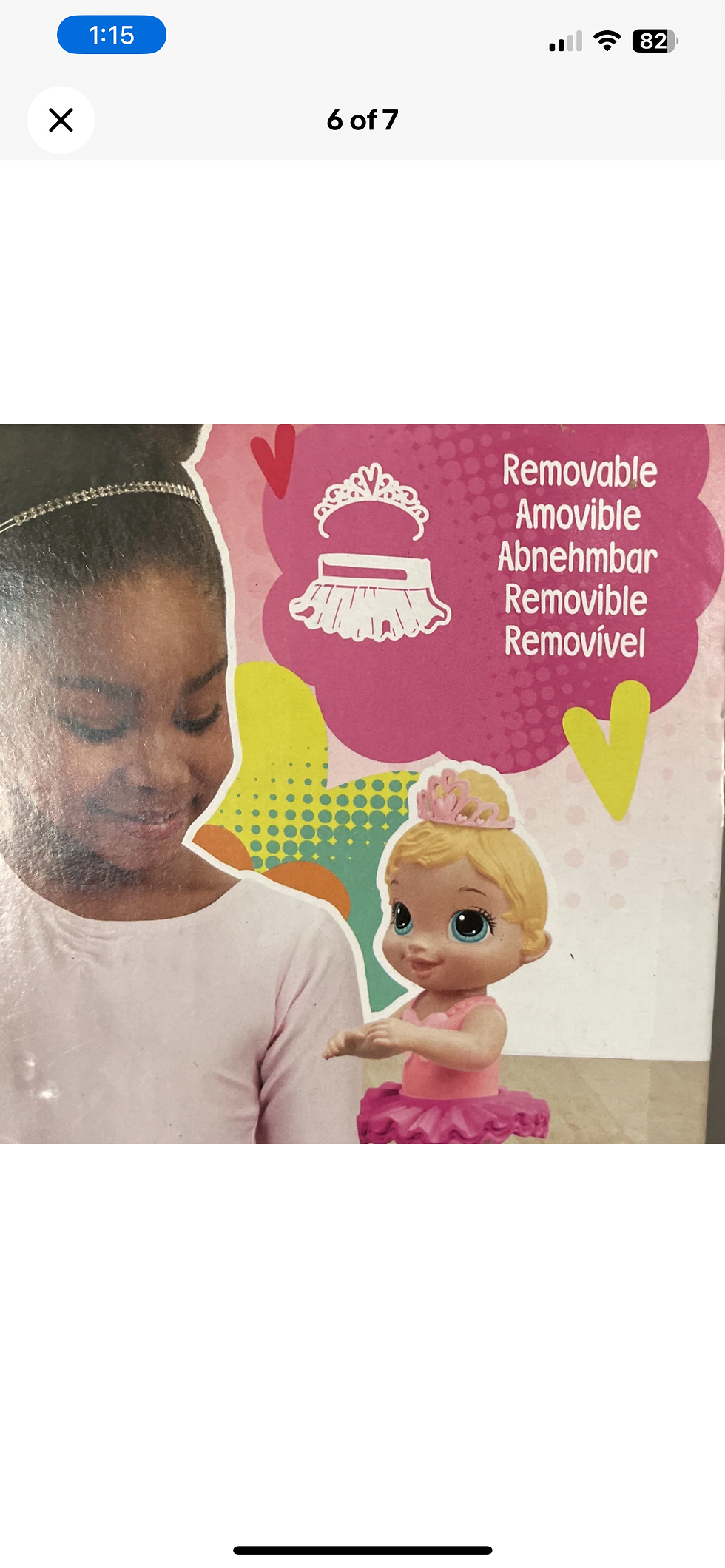 Thumbnail: Baby Alive Sweet Ballerina Baby Doll Pink Ballet Doll Tutu Skirt Tiara