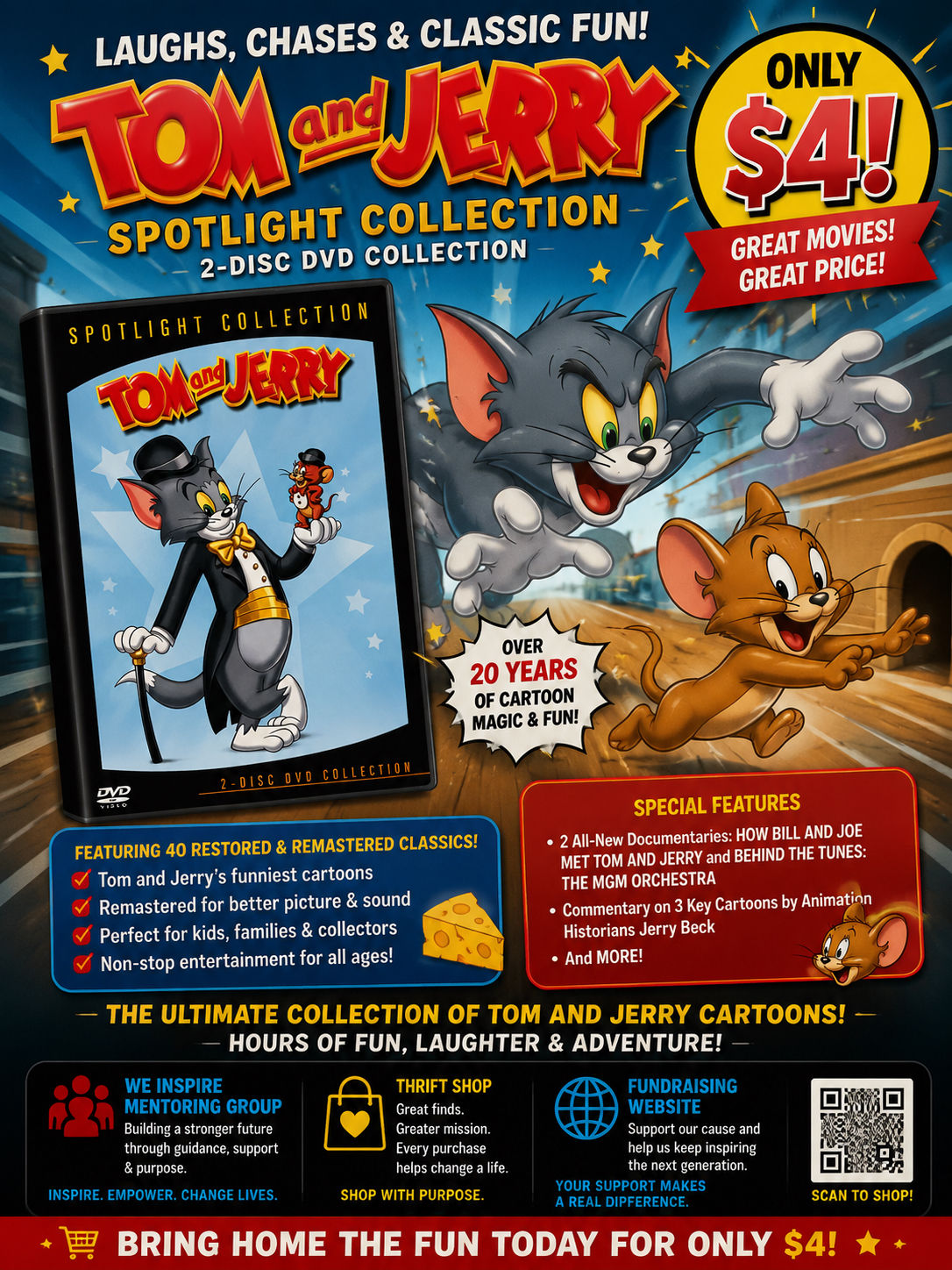 Tom and Jerry Spotlight Collection DVD