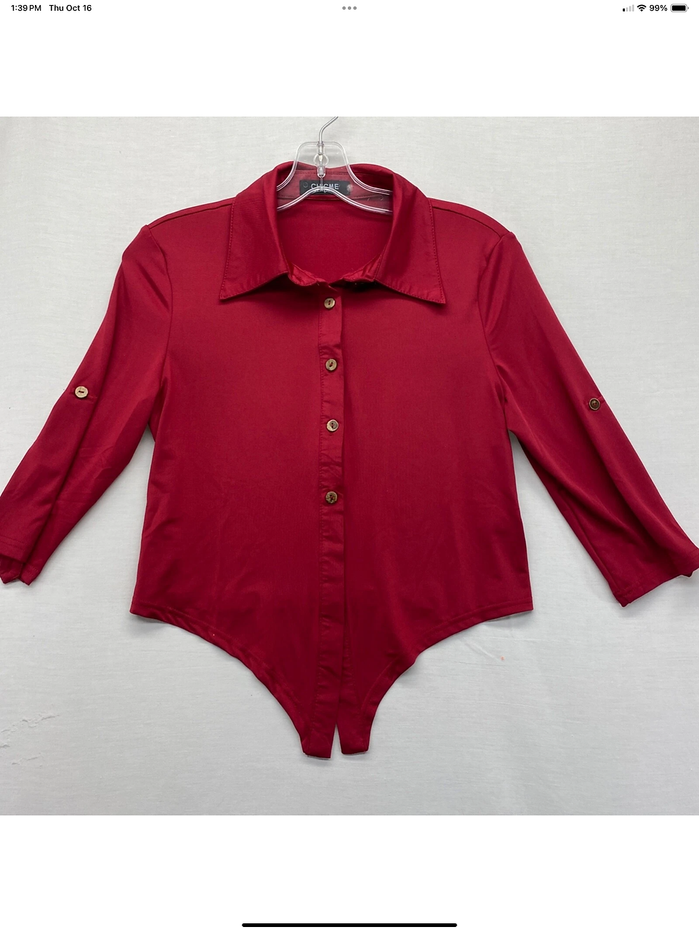 Thumbnail: Chic Me 2 Pc Plaid Knit Pajama Set ~ Women's Size small