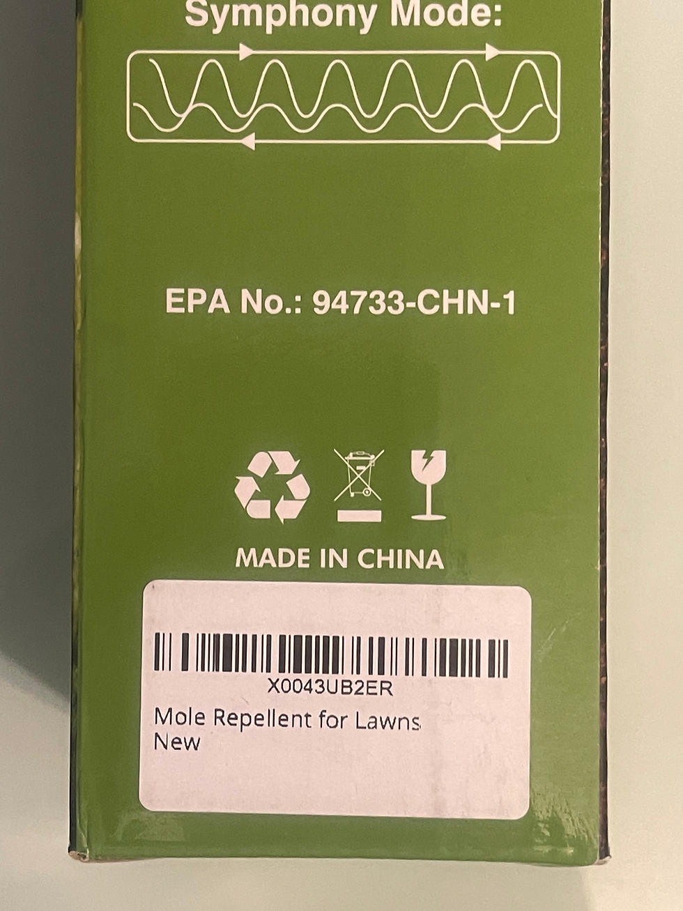 Thumbnail: Mole Repellent Solar Powered for Lawns, Waterproof Gopher & Groundhog Repellent 