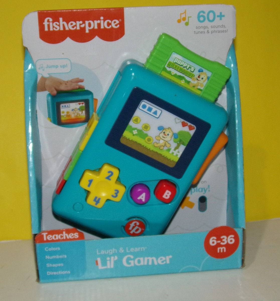 Fisher-Price Laugh & Learn Lil' Gamer Educational Musical Activity Toy New