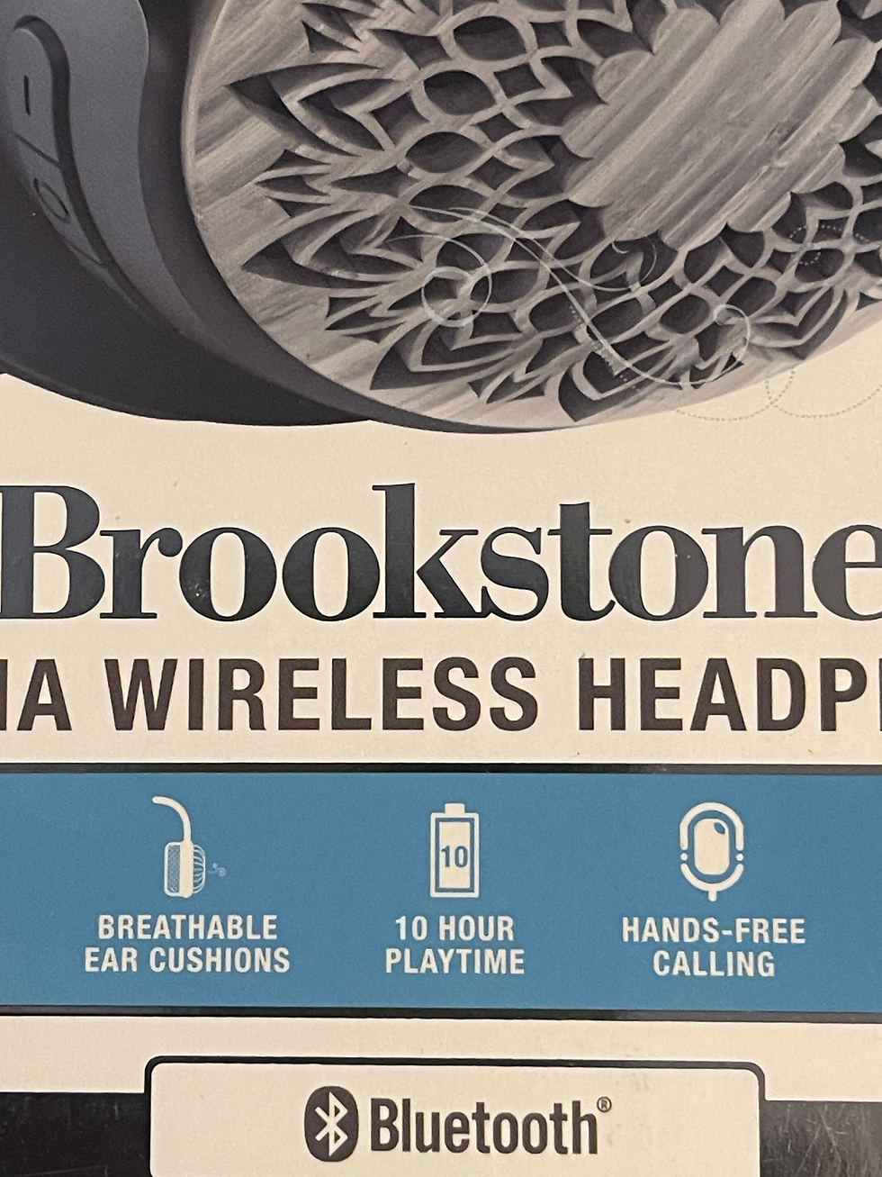 Thumbnail: Brookstone arms wireless headphones 