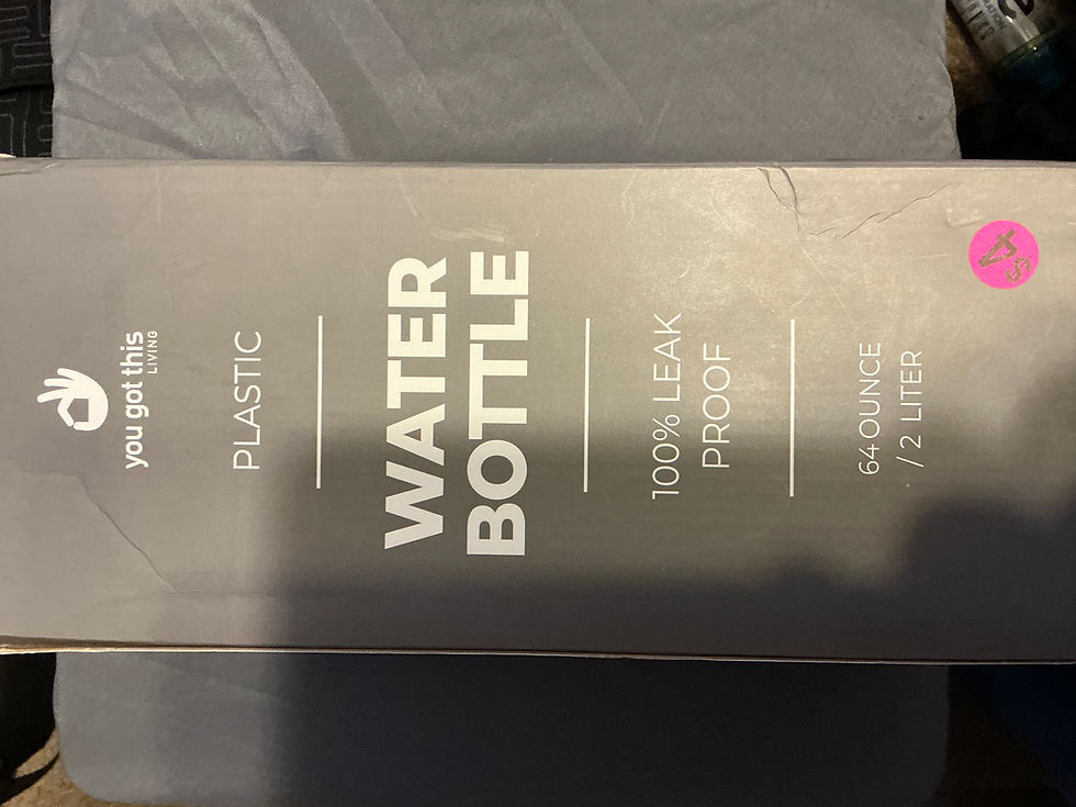 Thumbnail: 🧴 64oz Motivational Water Bottle