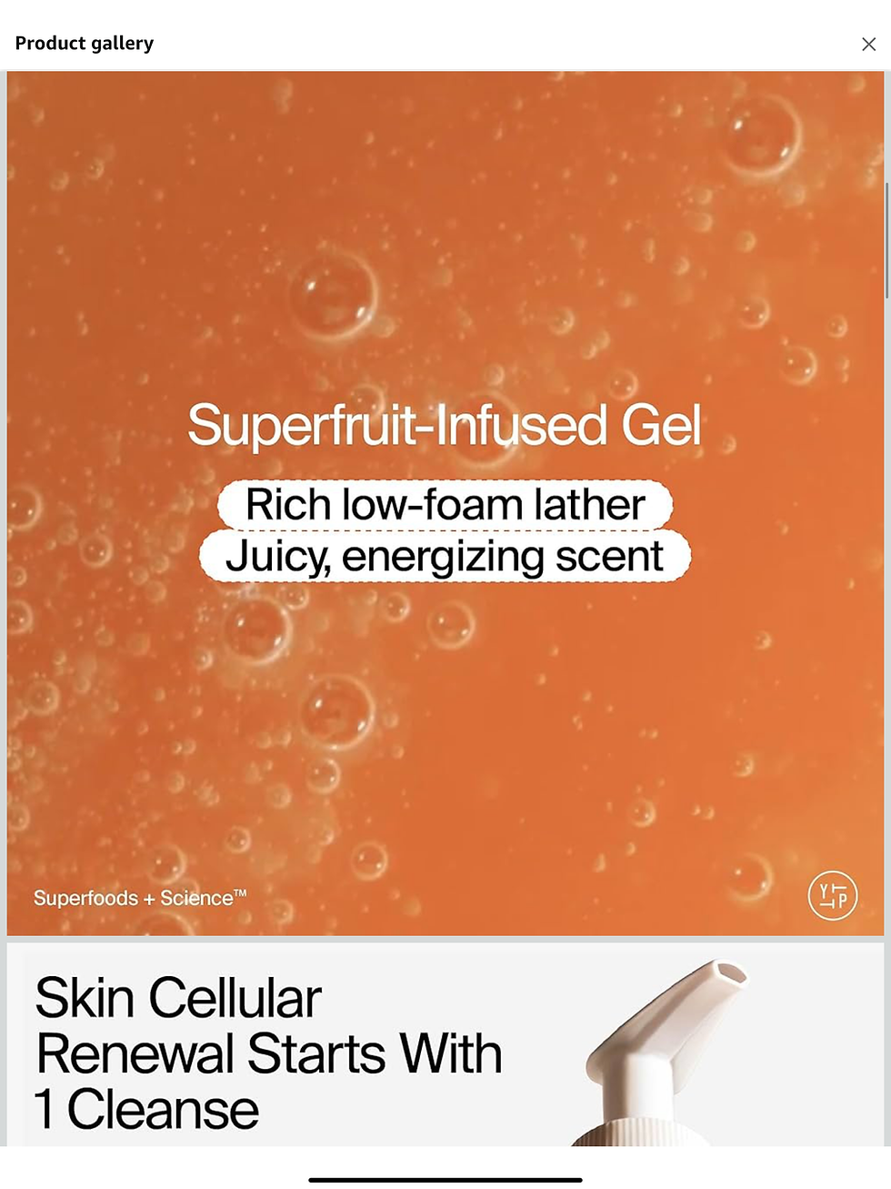 Thumbnail: Youth To The People Superfruit Facial Cleanser - Papaya + Vitamin C Gentle Exfol