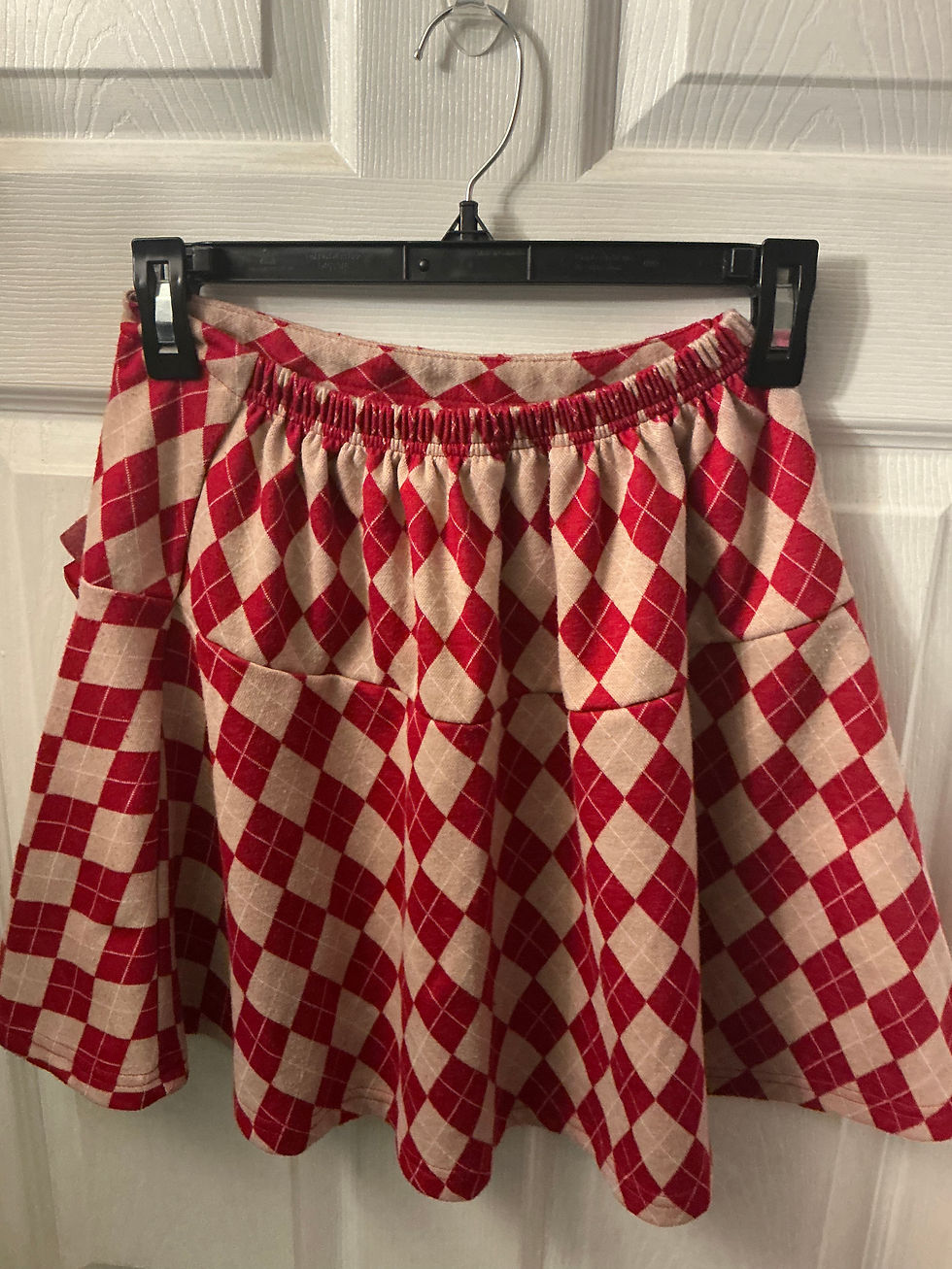 Thumbnail: PATPAT Girls Argyle Skirt Classic