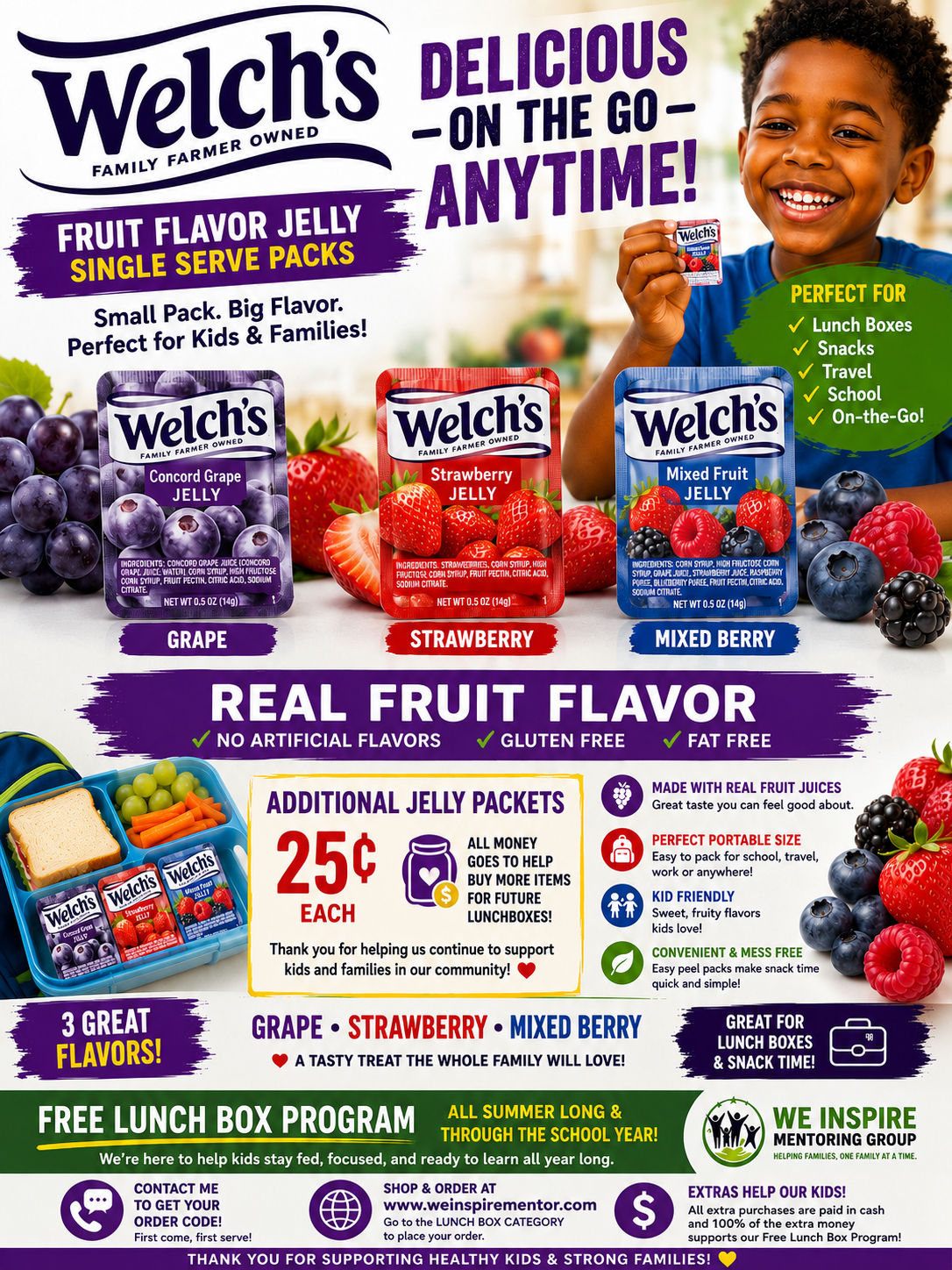 🍇 Welch’s Jelly Packs