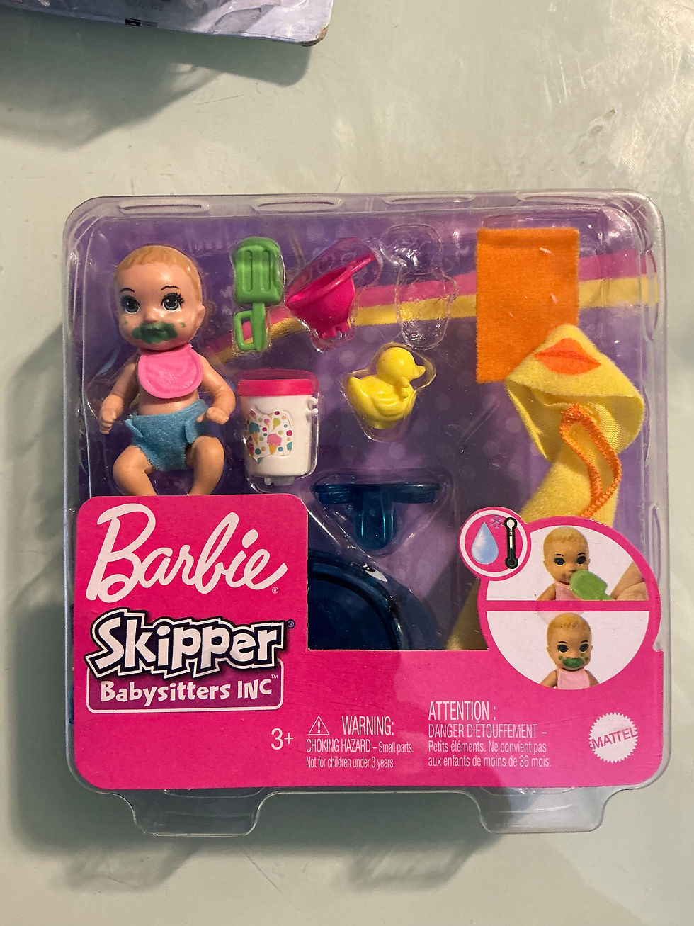 Thumbnail: Barbie Skipper Babysitters Inc Baby Doll Playset (Ages 3+)