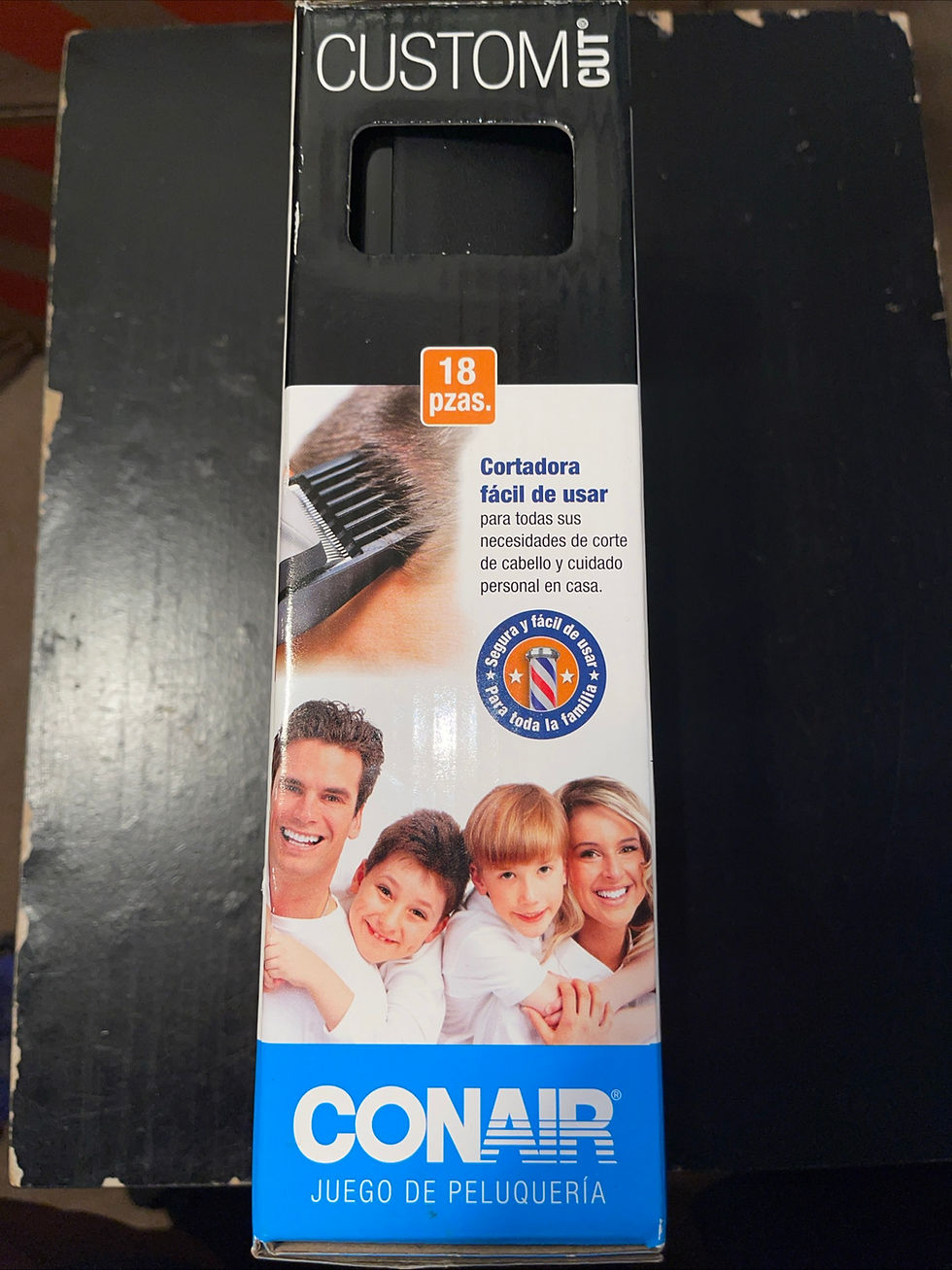 Thumbnail: 18 PCS CONAIR CUSTOM CUT NO SLIP GRIP POWERFUL MAGNETIC MOTOR HOME HAIRCUT KIT