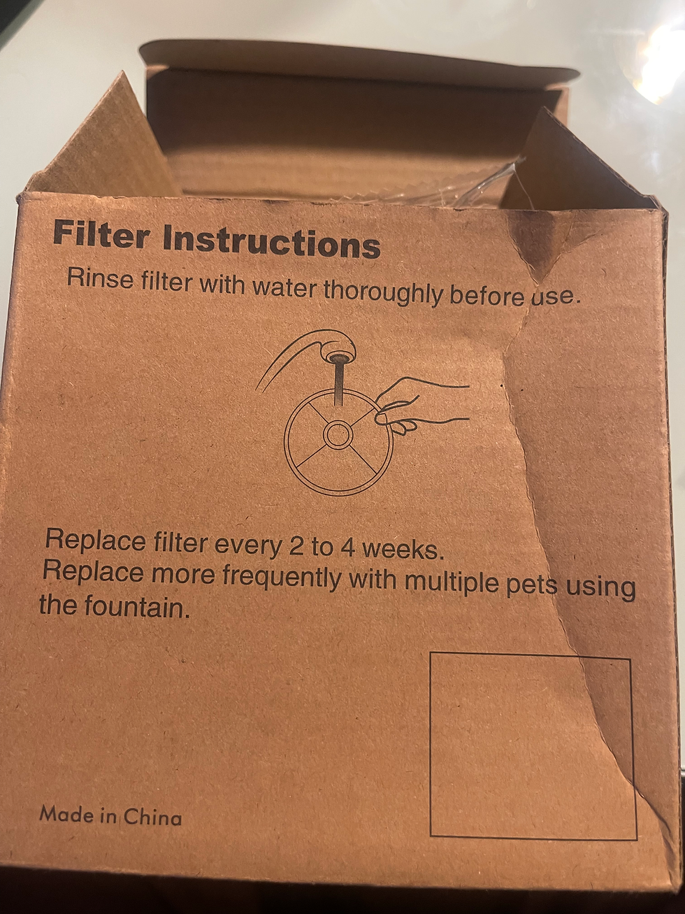 Thumbnail: Cat Water Fountain Filters 6 Pack,50% More Activated Carbon,Genuine Cat Flower F
