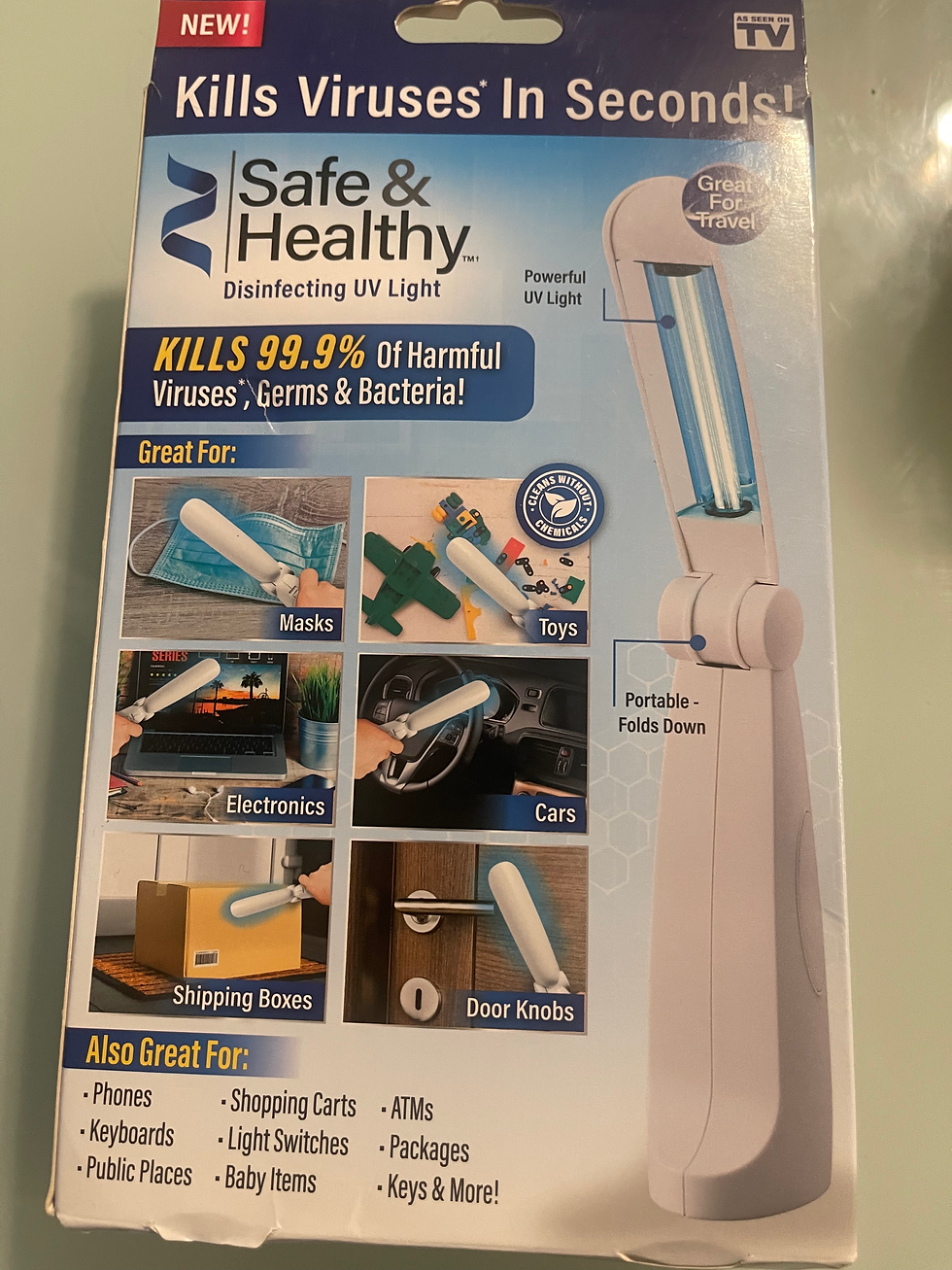 Thumbnail: Ontel Products  Safe & Healthy UV Light Wand