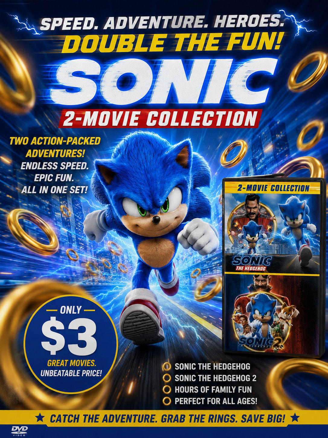 Sonic 2-Movie Collection –