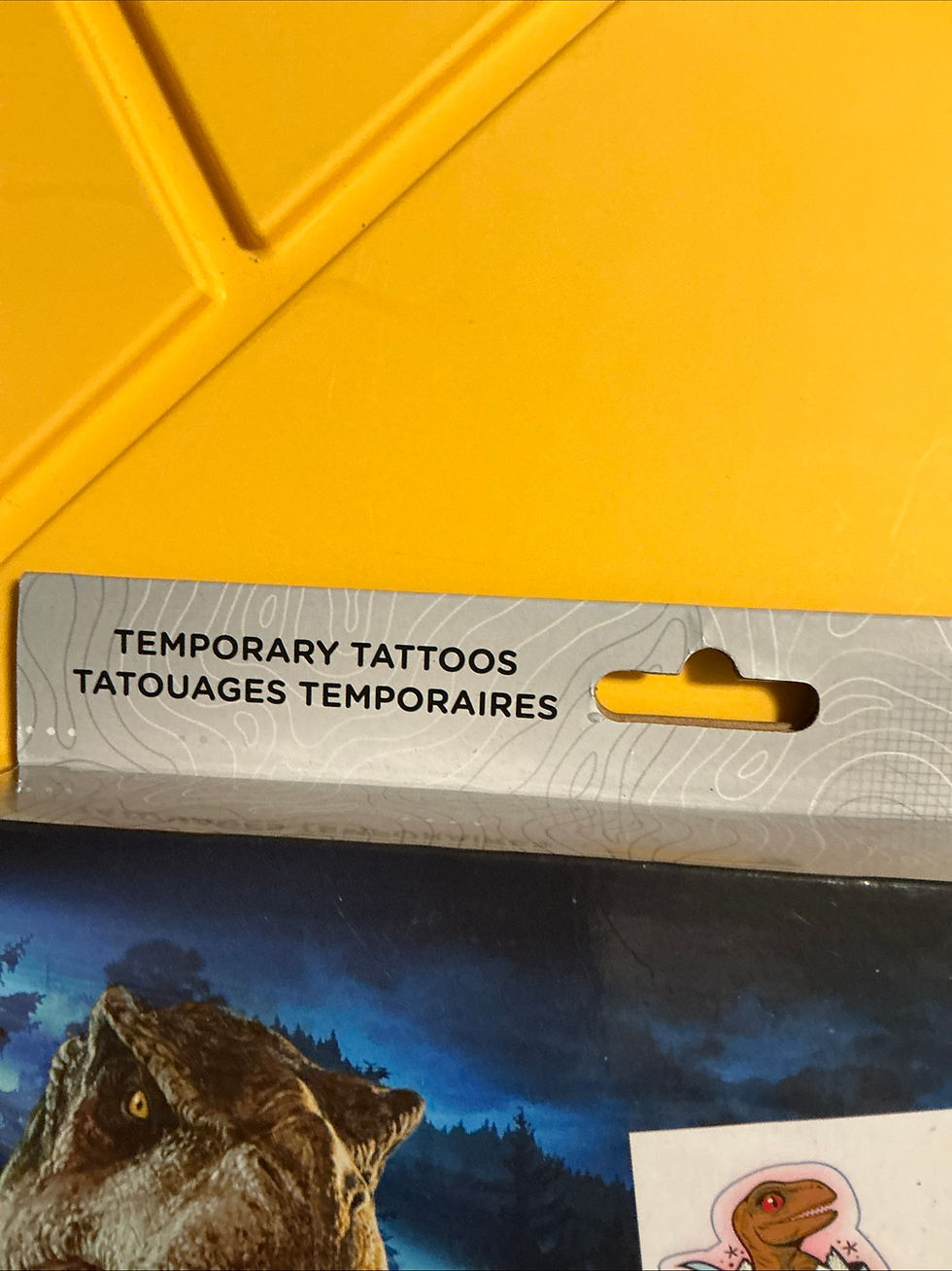 Thumbnail: NEW JURASSIC WORLD Dominion TEMPORARY TATTOOS 20 Pc Alex Global