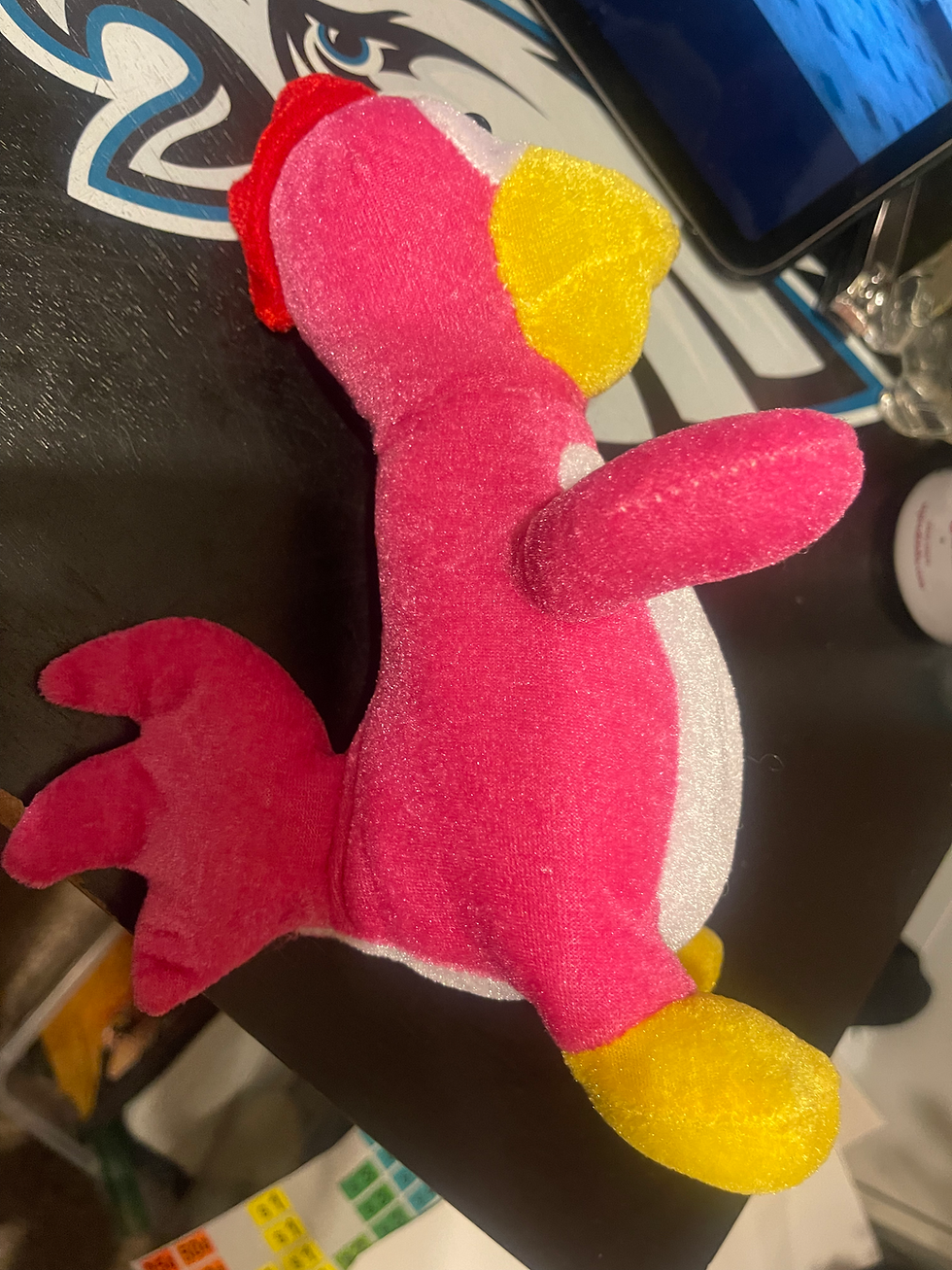 Thumbnail: Pink bird stuff animal 