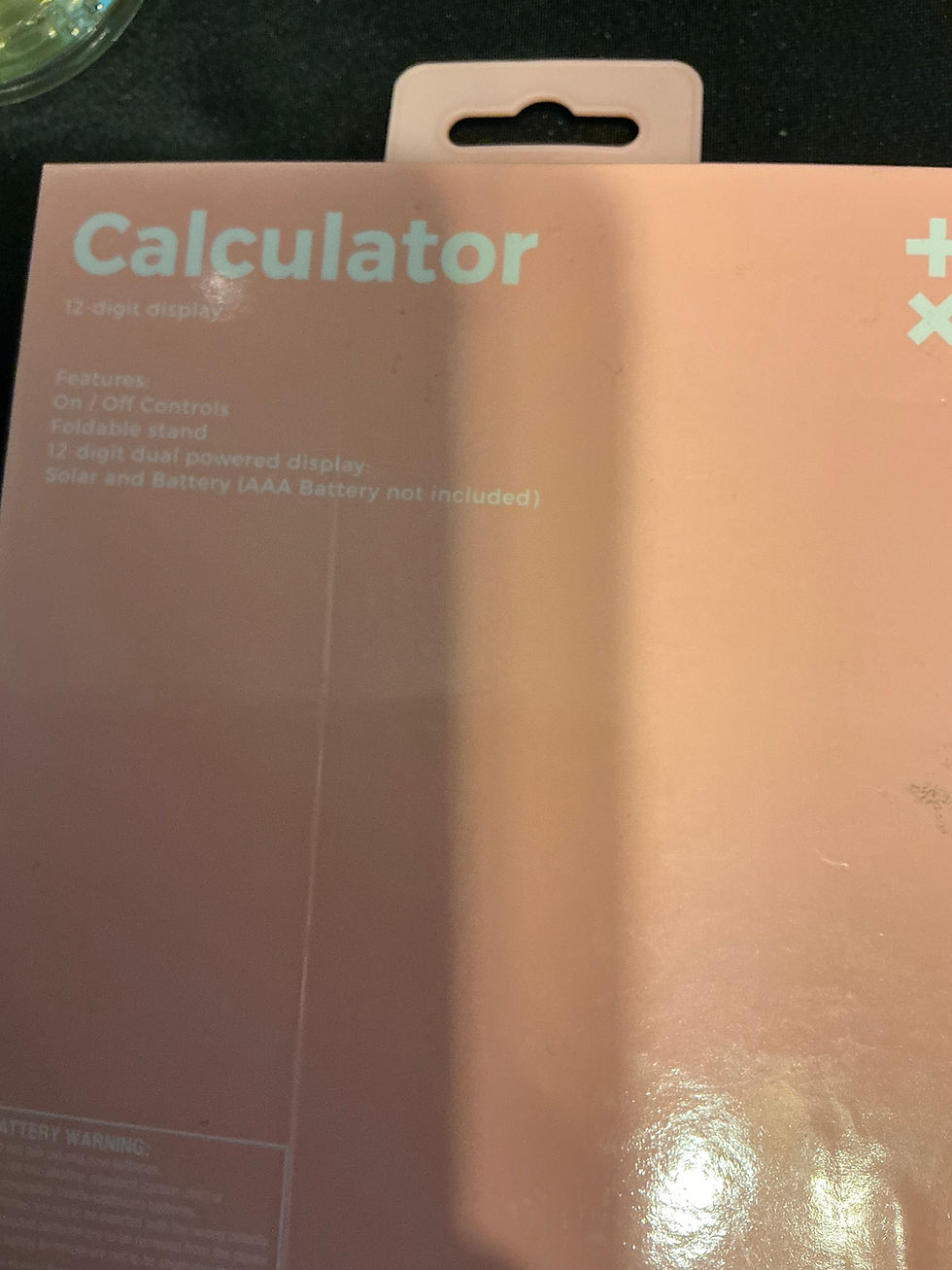 Thumbnail: 💲 Desktop Calculator (12-Digit Display – Solar & Battery)