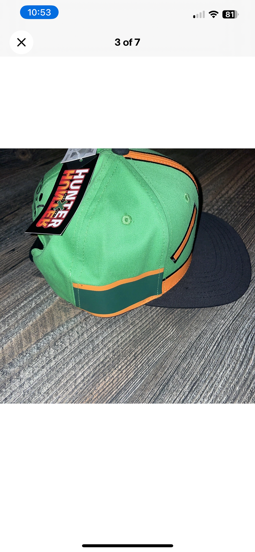 Thumbnail: Hunter x Hunter Official licensed baseball cap collectible adjustable