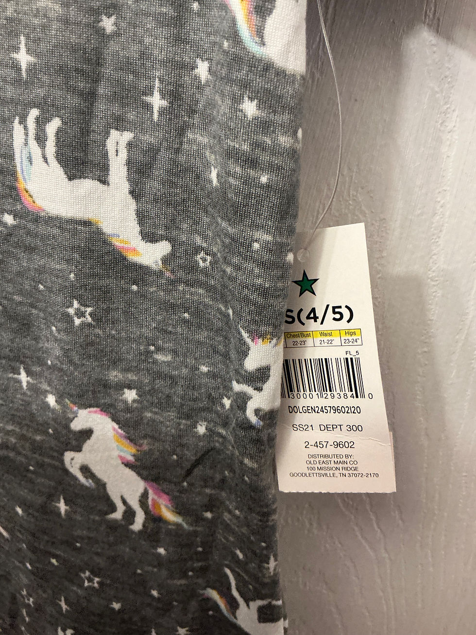 Thumbnail: Bobbie Brooks Girls Unicorn Print T-Shirt  🦄