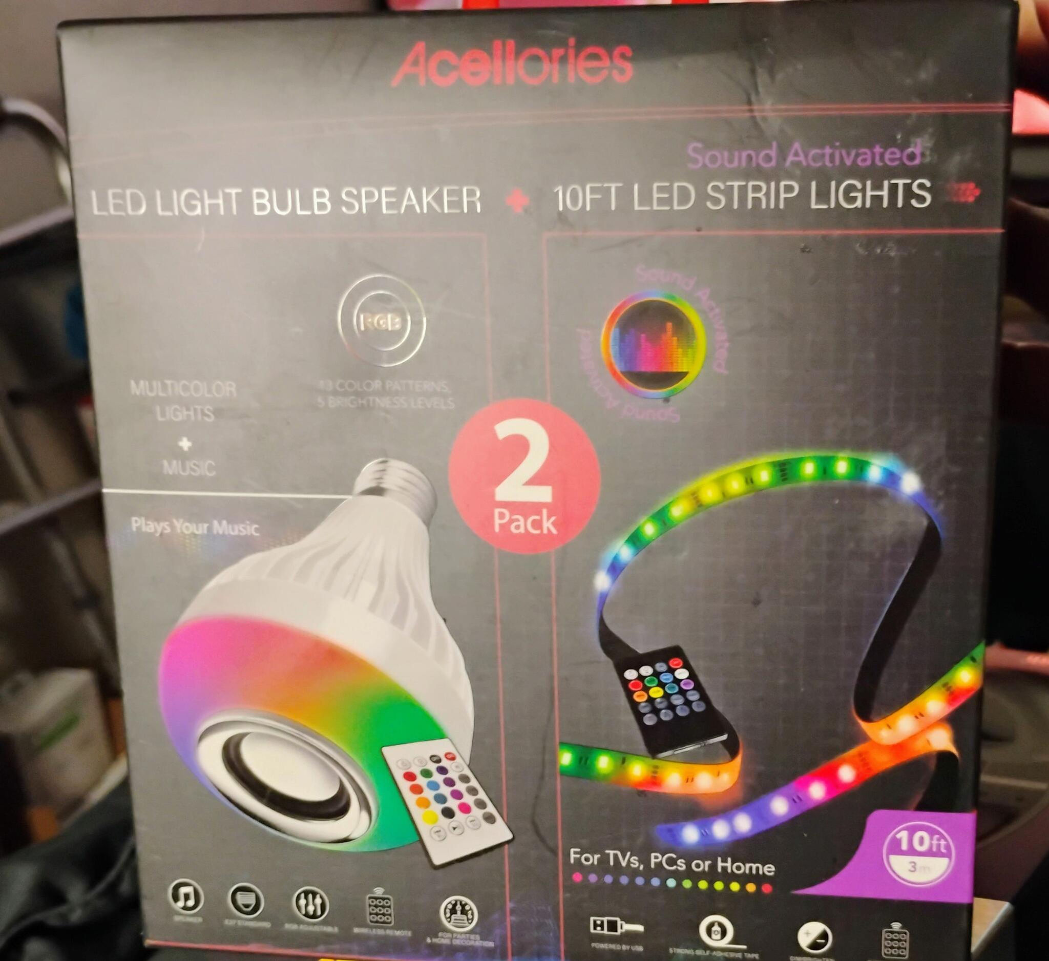 Acellories light and led strip 