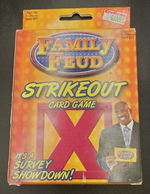 Endless Games Family Feud Strikeout Card Game