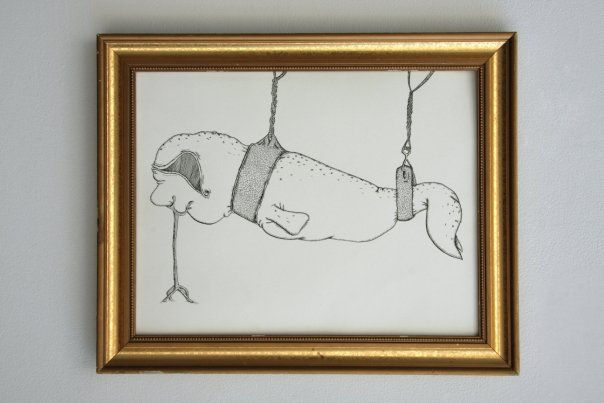 Untitled - 41, Ink on Paper, 16.5x13