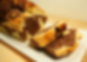 Cake marbré au chocolat