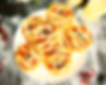 Apéritif d'Halloween: Mini-pizzas momies au parmesan