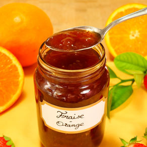 Recette de confiture fraise orange