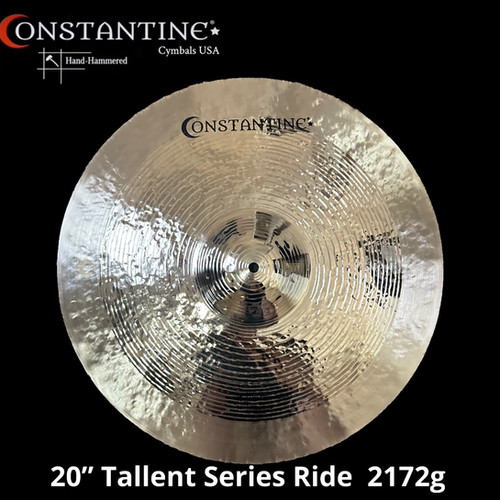 20” Tallent Series Ride 2172g | Constantine Cymbals