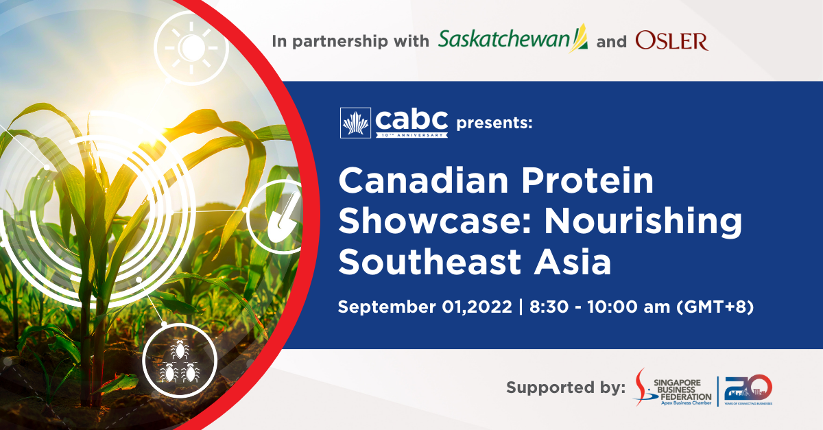 Canadian Protein Showcase Nourishing ASEAN CanCham Thailand