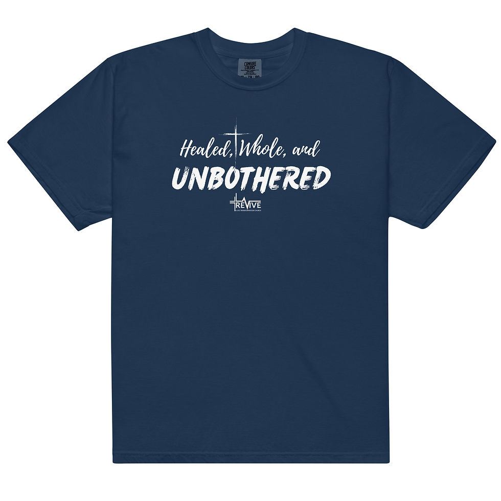 Thumbnail: Unisex garment-dyed heavyweight t-shirt