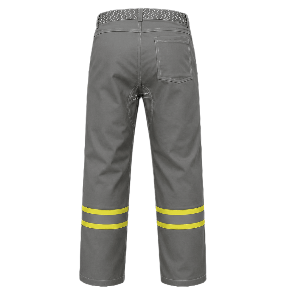 Miniatura: CALÇA MASCULINA CÓS MEIO ELÁSTICO_BRIM 100 ALGODÃO NA COR CINZA