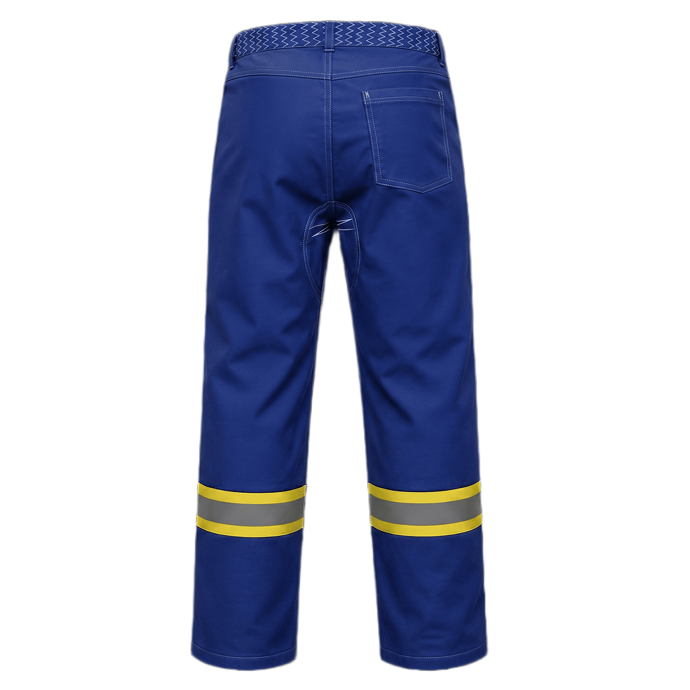 Miniatura: CALÇA MASCULINA CÓS MEIO ELÁSTICO_BRIM 100 ALGODÃO NA COR AZUL ROYAL