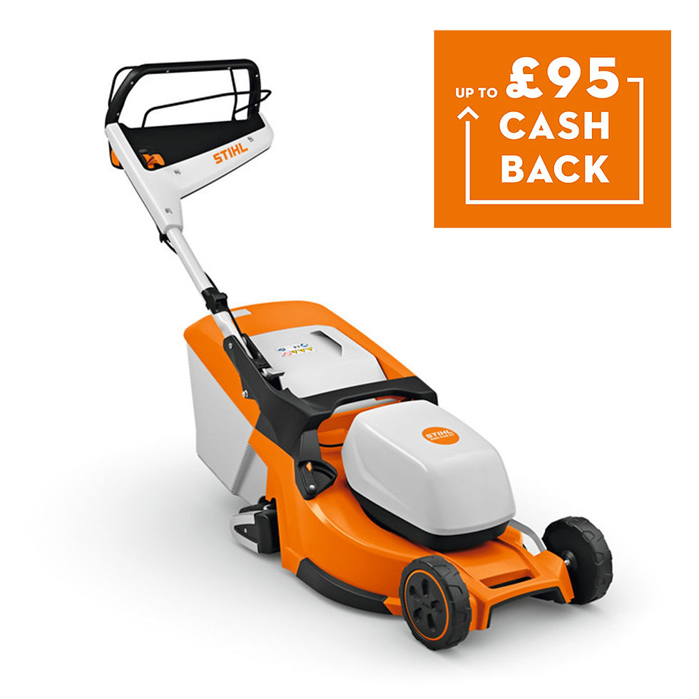 STIHL RMA 448 RV cordless roller mower promo