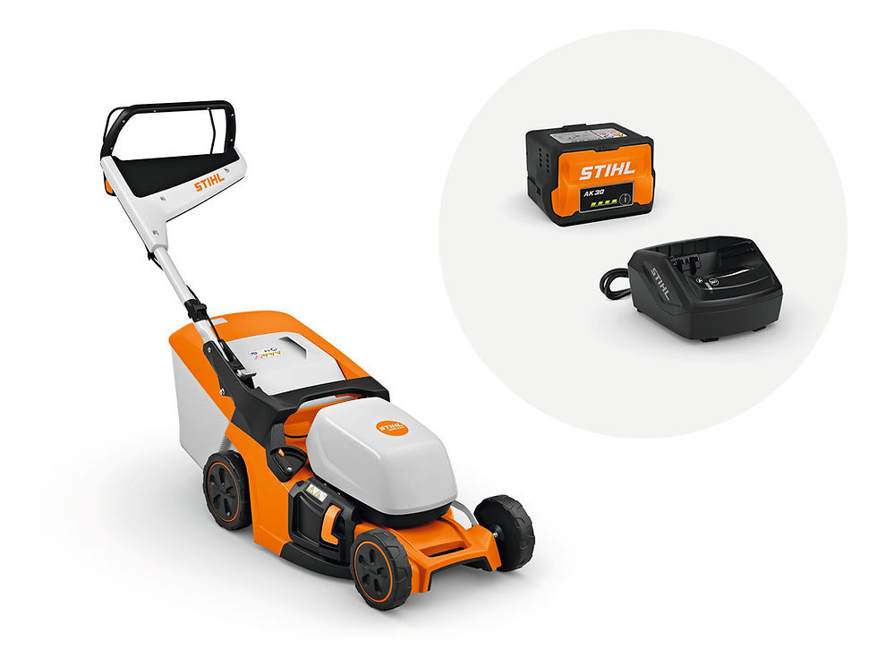 Thumbnail: STIHL RM443 kit with battery & charger