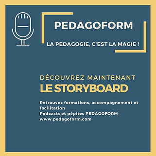 Storyboard en formation - formation de formateurs
