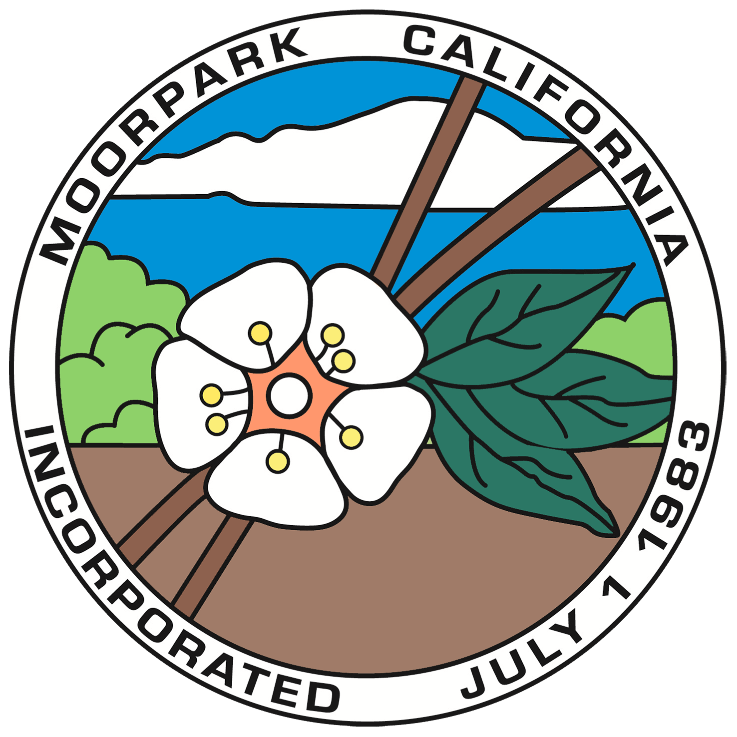 City of Moorpark Economic Development Division logo