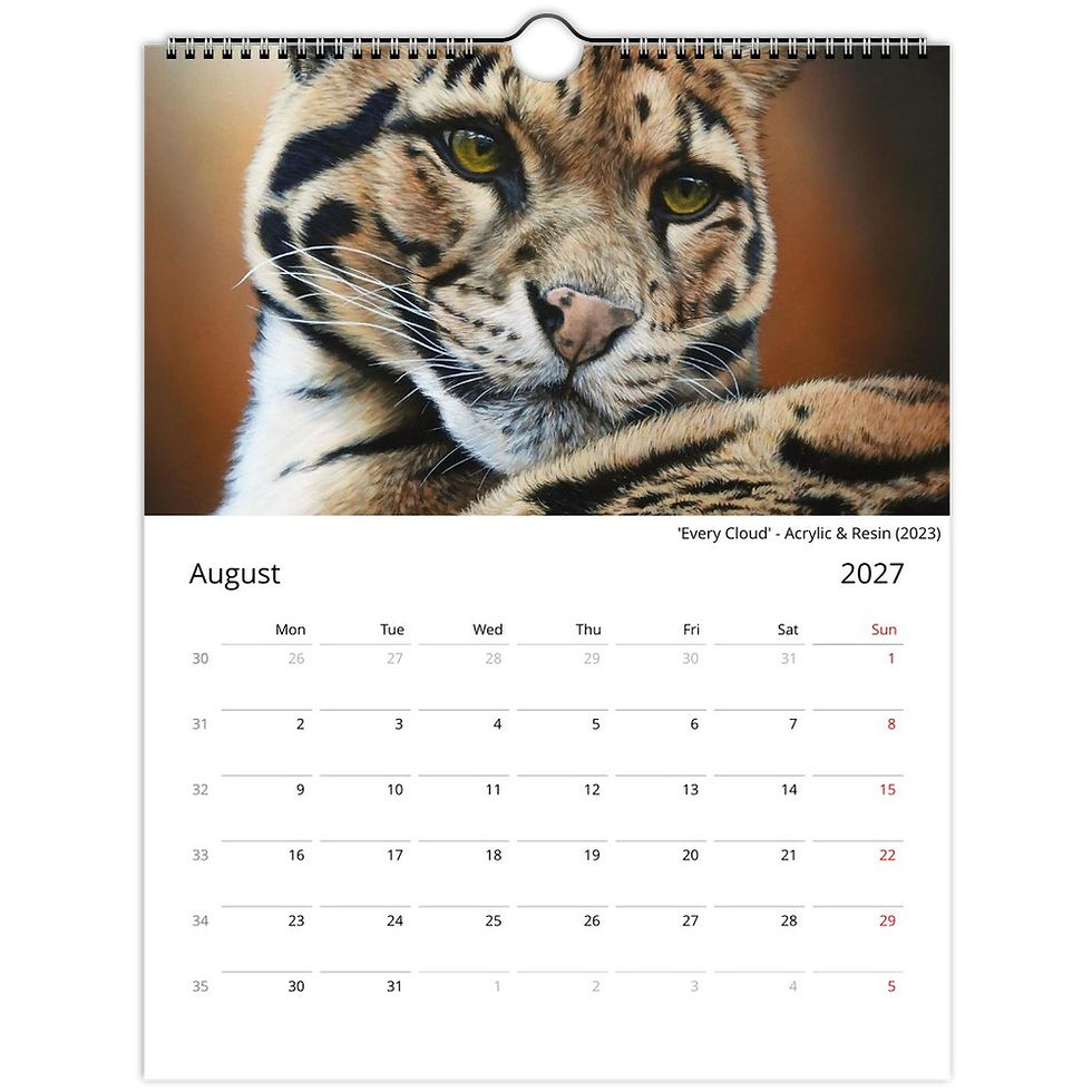 Thumbnail: The Art of Amber Tyldesley - 2027 Calendar (Delivered to USA & Canada)