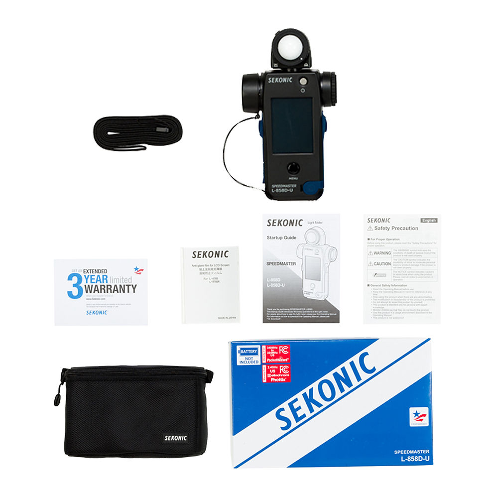 ภาพขนาดย่อ: จำหน่าย เครื่องวัดแสง L-858D SpeedMaster