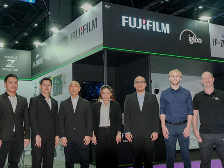 ฟูจิฟิล์ม เปิดตัว “Fujifilm FP-ZUH6000” ครั้งแรกในไทยที่งาน InfoComm Asia 2025ปลดล็อกมิติใหม่แห่งความคมชัดกับโปรเจ็กเตอร์ระดับ 4K เติมเต็มชีวิตให้ทุกพื้นที่ด้วยภาพที่สมจริง