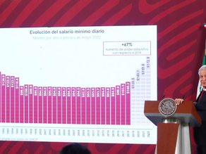 AMLO: AUMENTAR EL SALARIO NO INCREMENTA LA INFLACIÓN