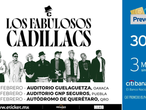 Los Fabulosos Cadillacs revelan su próxima gira en México y tocan Querétaro