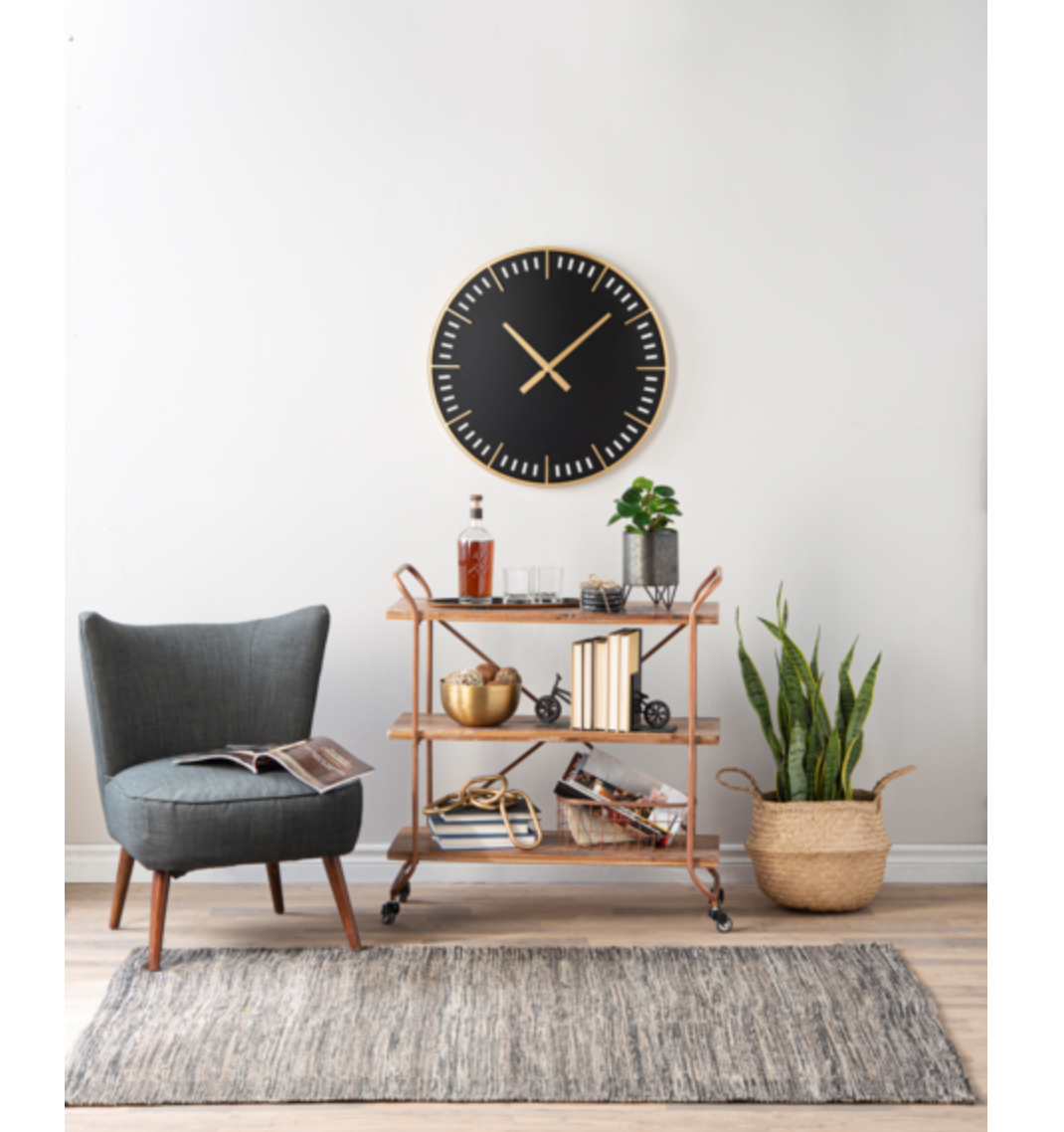 CB179574| Modern Black/Gold | 24''