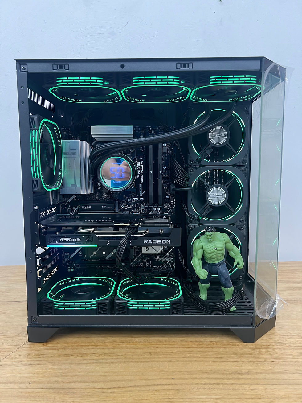 Thumbnail: AM5 HULK Custom Built Performance Computer: Ryzen 9 7900X & RX 9060XT OC 16GB