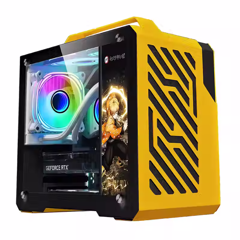 Thumbnail: Computer Case: WJCOOLMAN M-ATX with Detachable Carrying Handle
